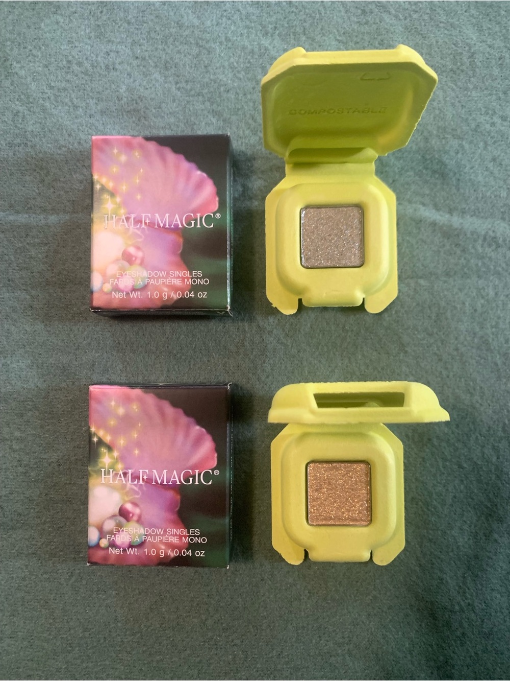 Half Magic - eyeshadow singles - Tickle Spell & Possessed Pearl